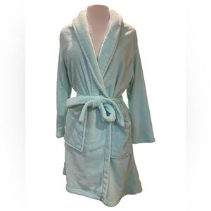 Plush Mint Green Bathrobe